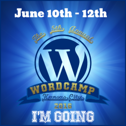 I'm Going to WordCamp Kansas City 2016