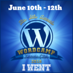 I went to WordCamp Kansas City 2016