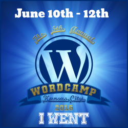 I went to WordCamp Kansas City 2016