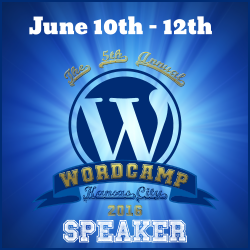 I'm Speaker at WordCamp Kansas City 2016